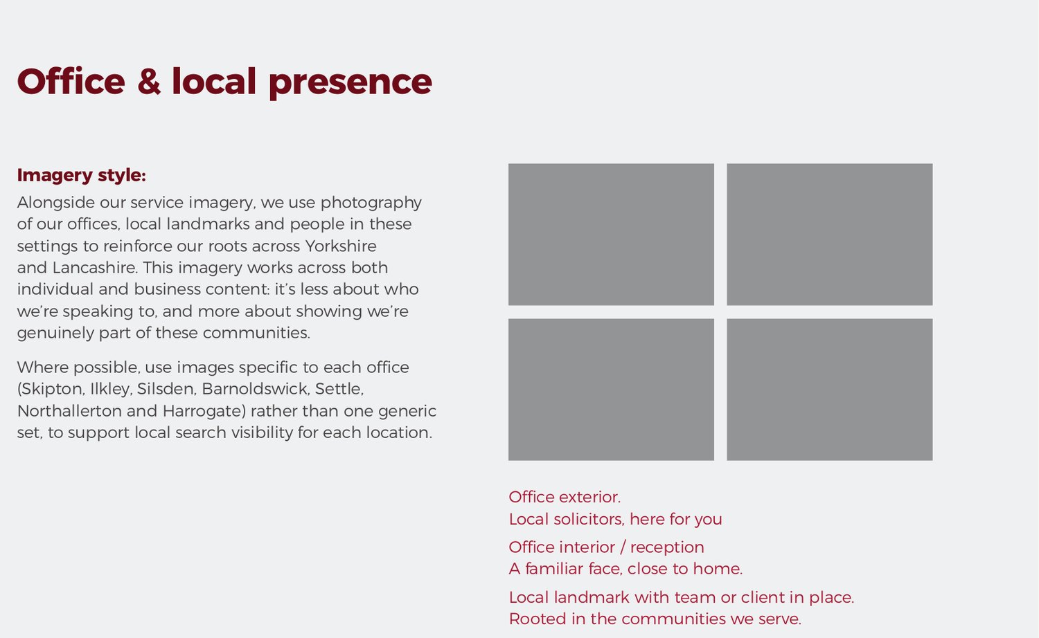 Office and local presence imagery.